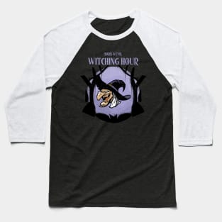 Dark & Evil Witching Hour Baseball T-Shirt